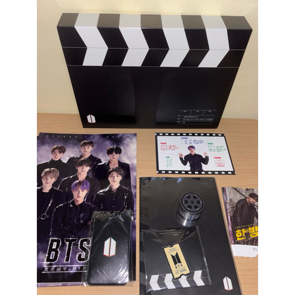 bts official membership 2019 army zip merch