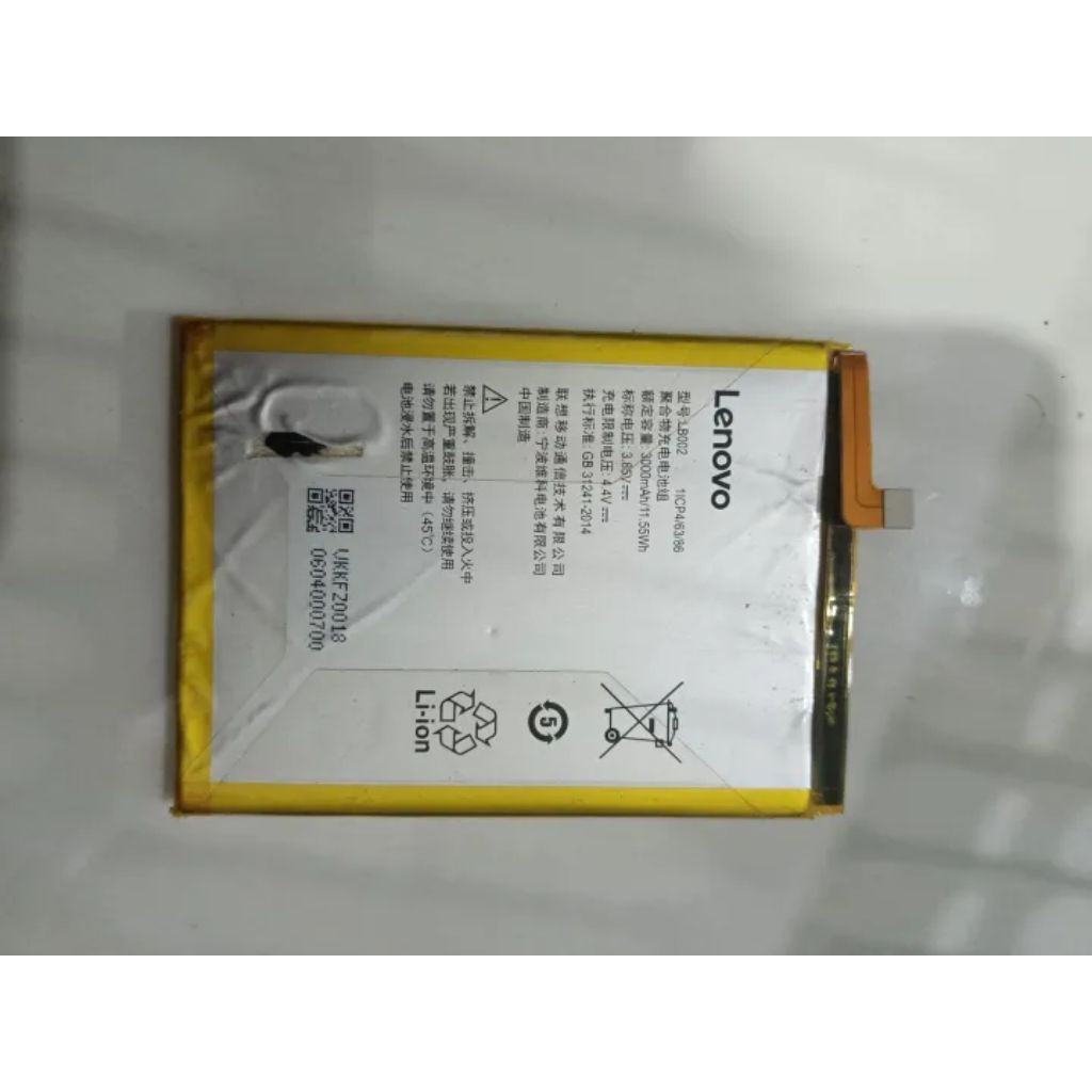 Batre Hp Lenovo S5 K520 Ori Cabutan Normal