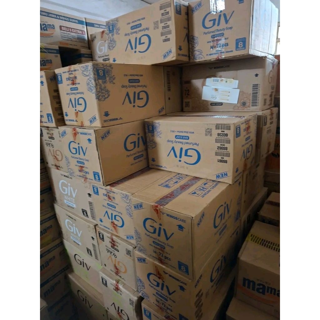 Sabun Giv 1 Karton Isi 72Pcs