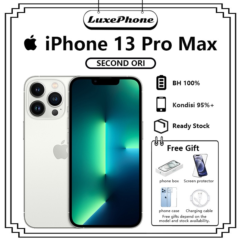 IP 13 Pro Max iPhone 13 Pro Max 128GB/256GB WiFi ONLY Second Original Indonesia Ready Stock