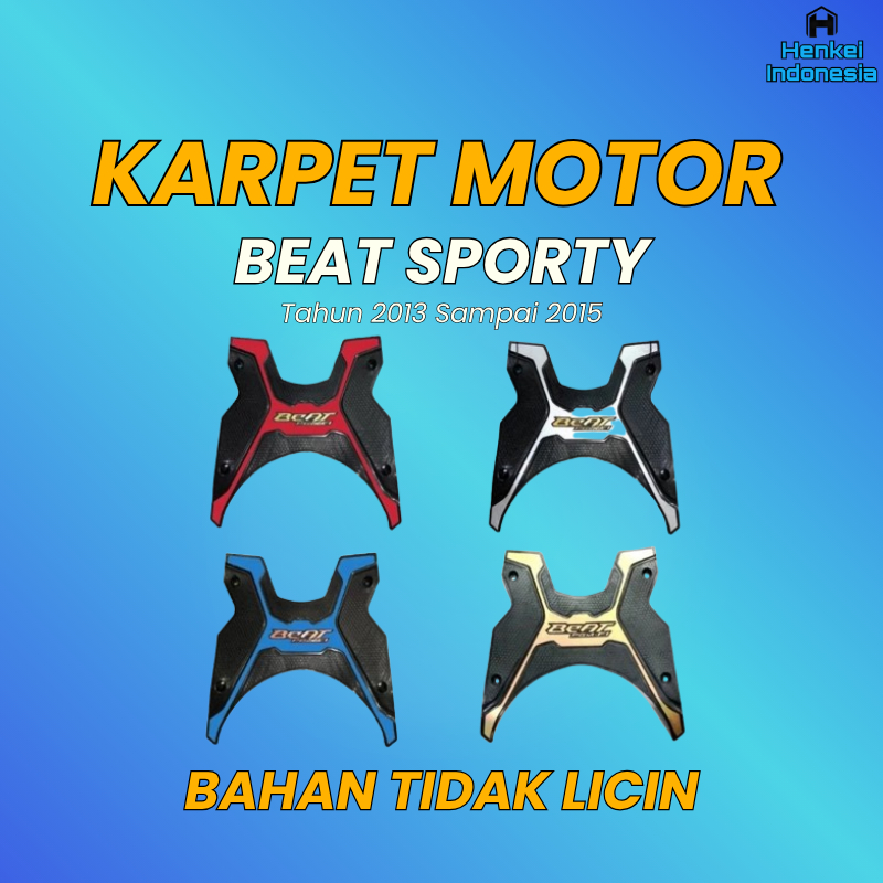 Karpet Motor Beat Sporty Fi 2013 Sampai 2015 -  Alas kaki Beat Injeksi