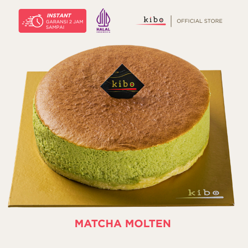 KIBO Matcha Molten Cheese Cake - Kue Ulang tahun