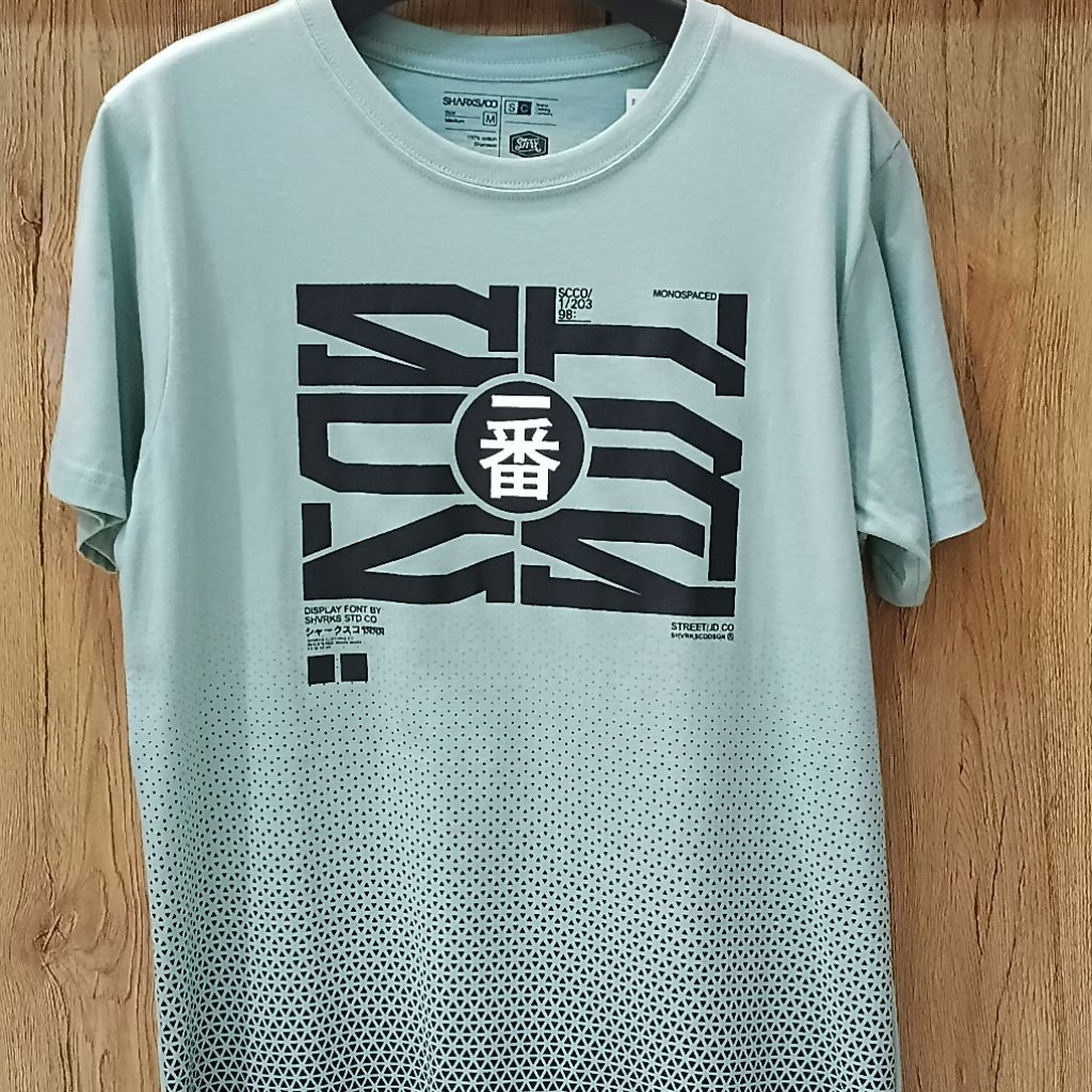 T-shirt/kaos//atasan Activewear pria Sharks.co brand original