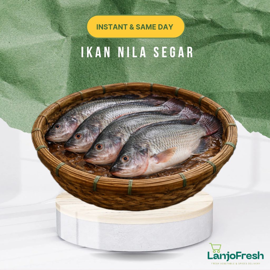 ikan nila segar / ikan nila hitam/ merah