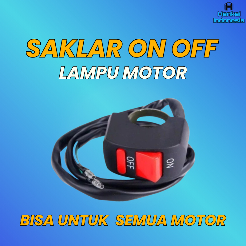 Saklar Lampu Motor - Variasi Saklar On Off lampu Motor - Saklar Universal motor
