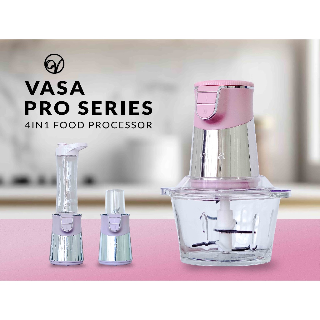 VASA 4 IN 1 FOOD PROCESSOR PRO SERIES (CHOPPER, JUICER, GRINDER & BLENDER) ORIGINAL