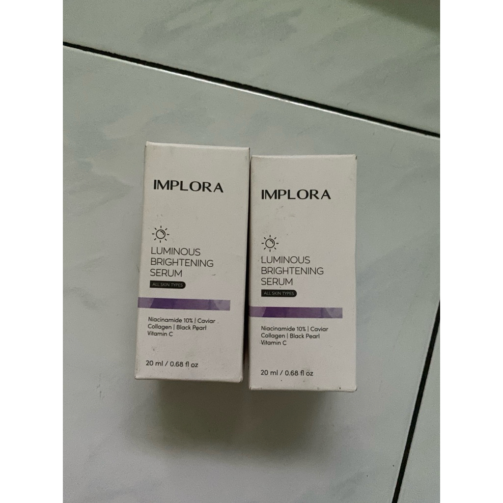 implora luminous serum
