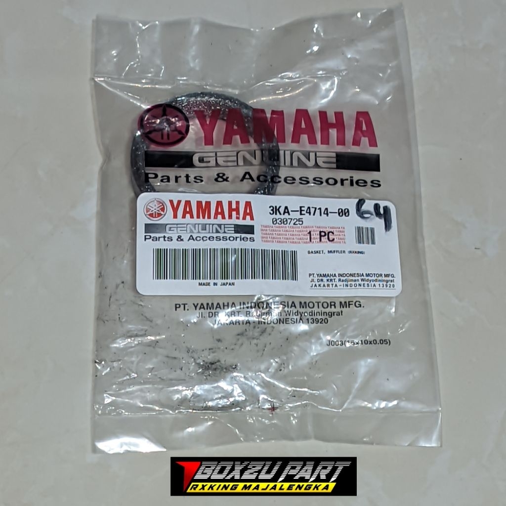 Paking Knalpot Asbes Knalpot Tengah RX-King Original YGP 3KA