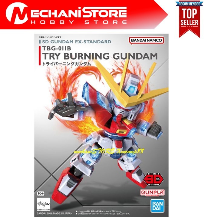 SD Ex Standard Try Burning Gundam Bandai