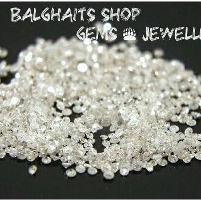 BERLIAN ASLI EROPA ORIGINAL Natural Diamond Putih Tabur 3mm Gugur 10 Murah BUKAN Berlian Banjar