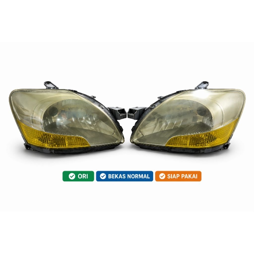 1 set lampu depan toyota vios gen 2 original