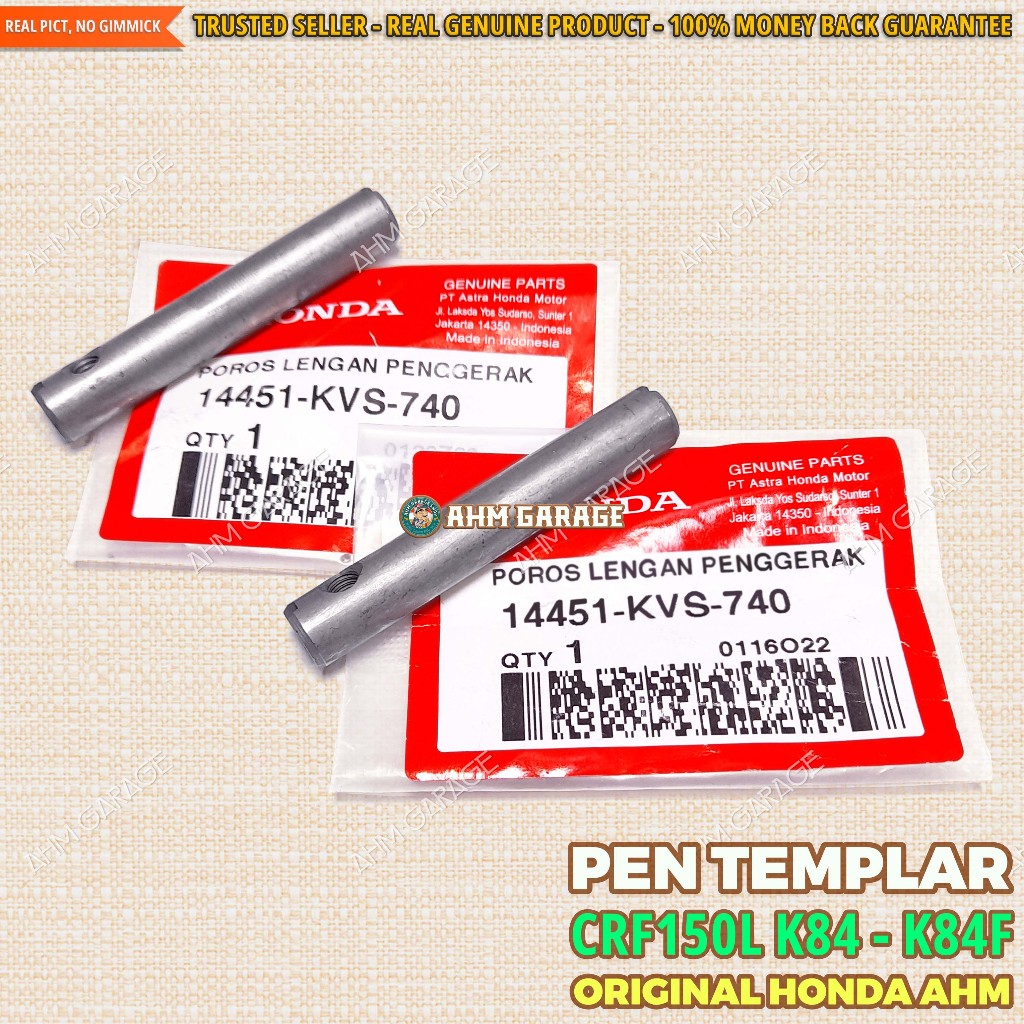 Pen Templar CRF150L K84 Pen Temlar CRF 150L K84F As Pelatuk Noken CRF 150 L Shaft Rocker Arm Origina