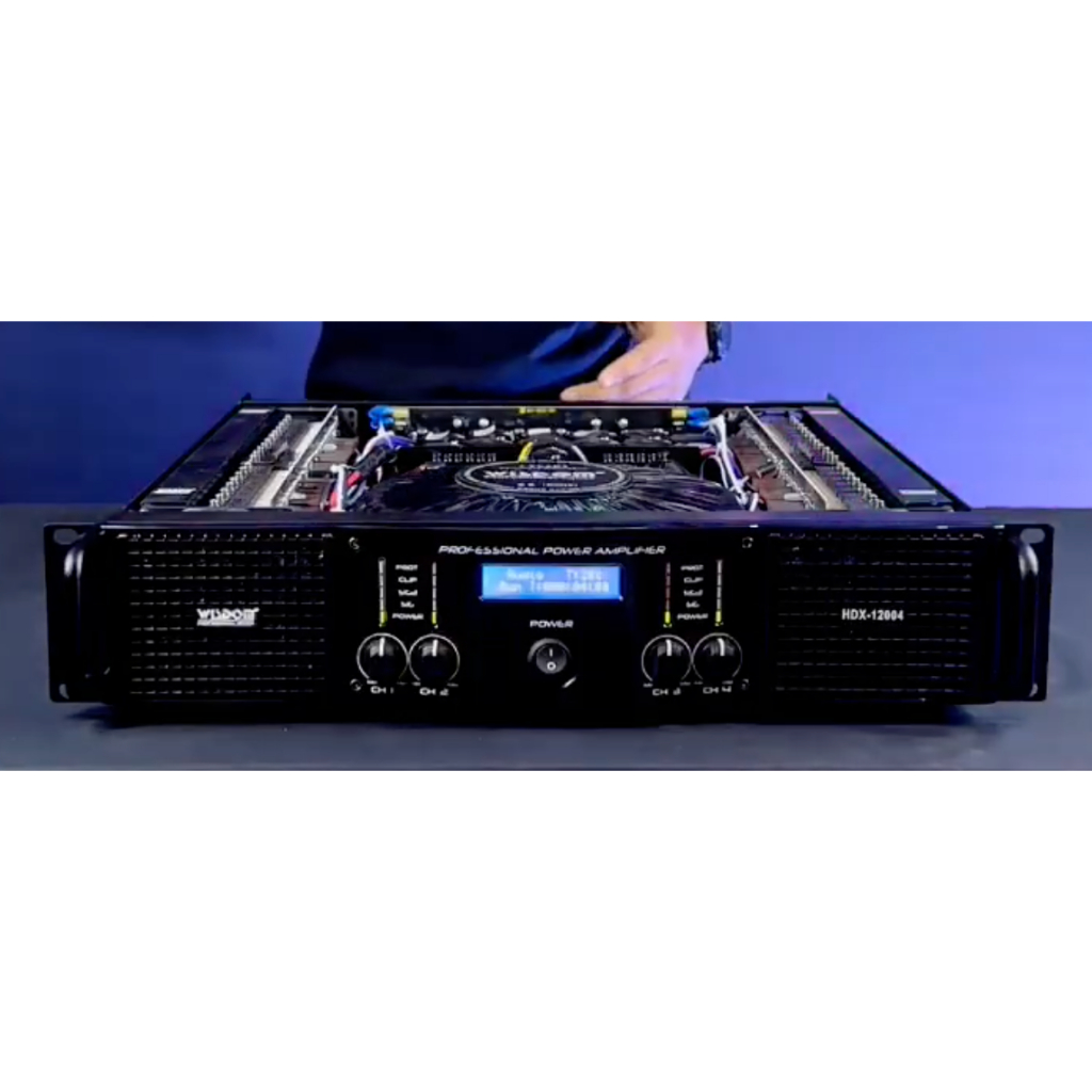 Wisdom HDX12004 4-Channel Power Amplifier Wisdom - HDX-12004 / HDX-12004