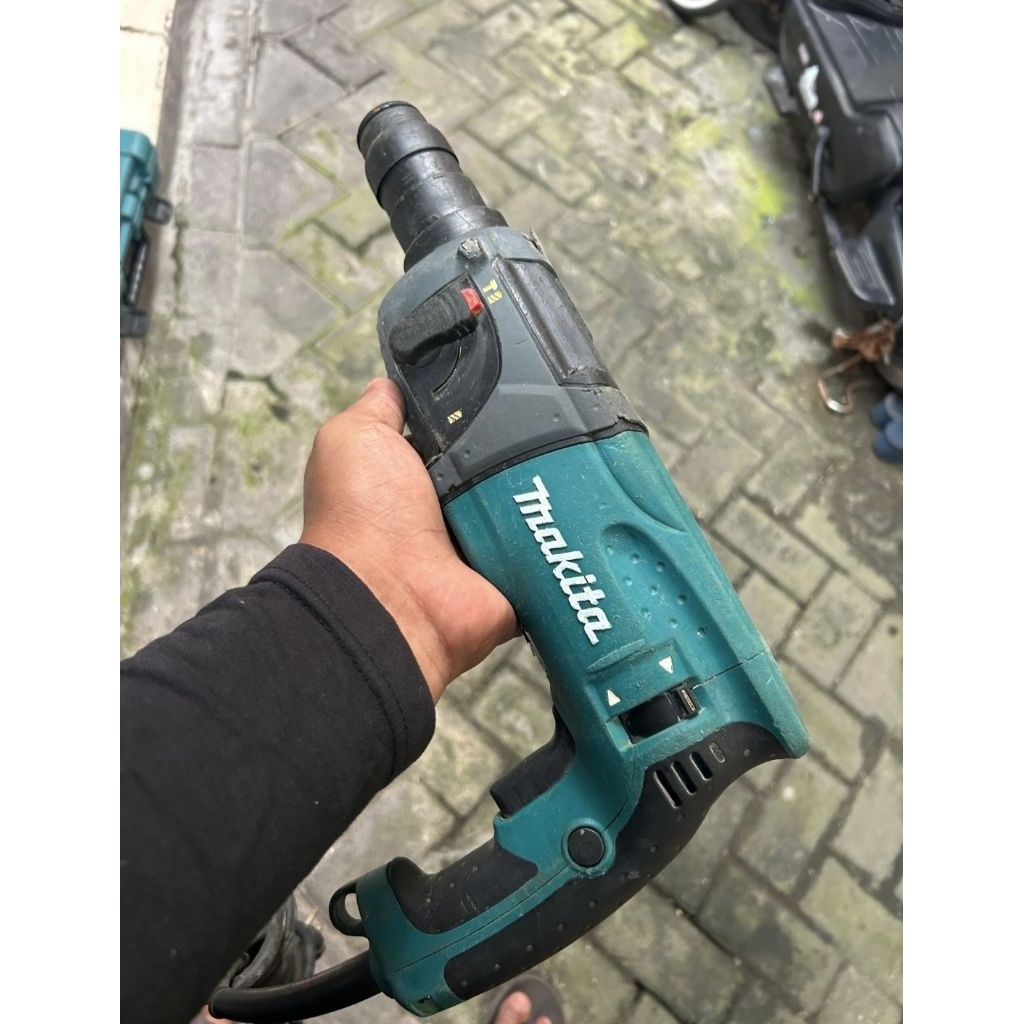 bor dril 2fungsi makita HR2460 normal second original