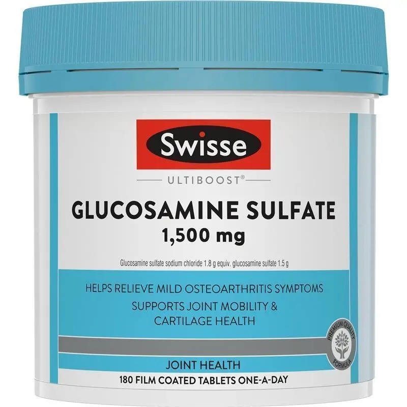 Swisse Glucosamine Sulfate 1500mg | 180 Tablets