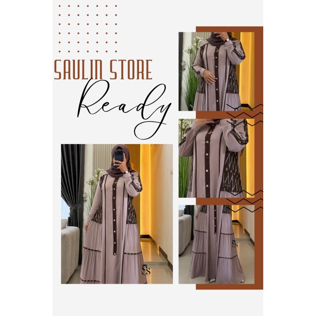 SAULIN STORE GAMIS TWILL APRIL SERIES PALE ETNIK REMPEL