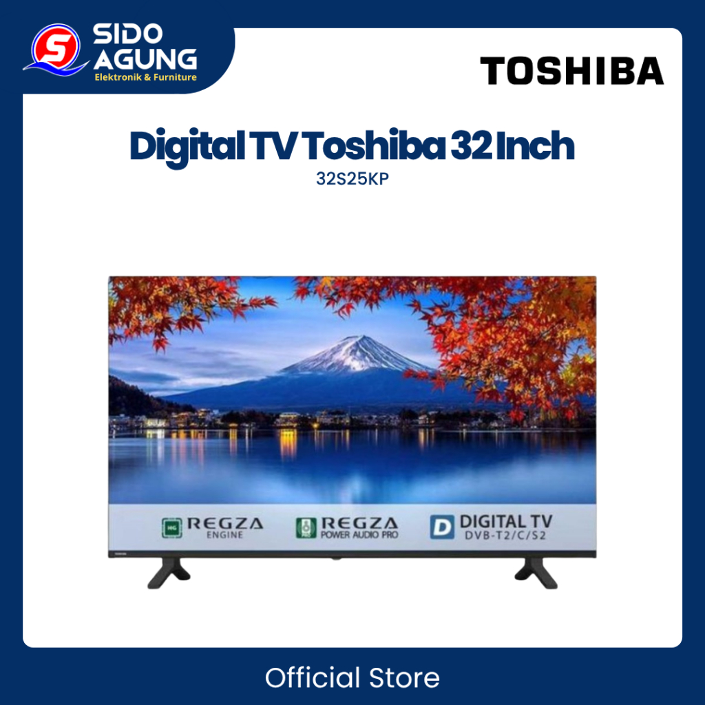 DIGITAL TV 32 INCH TOSHIBA 32S25KP