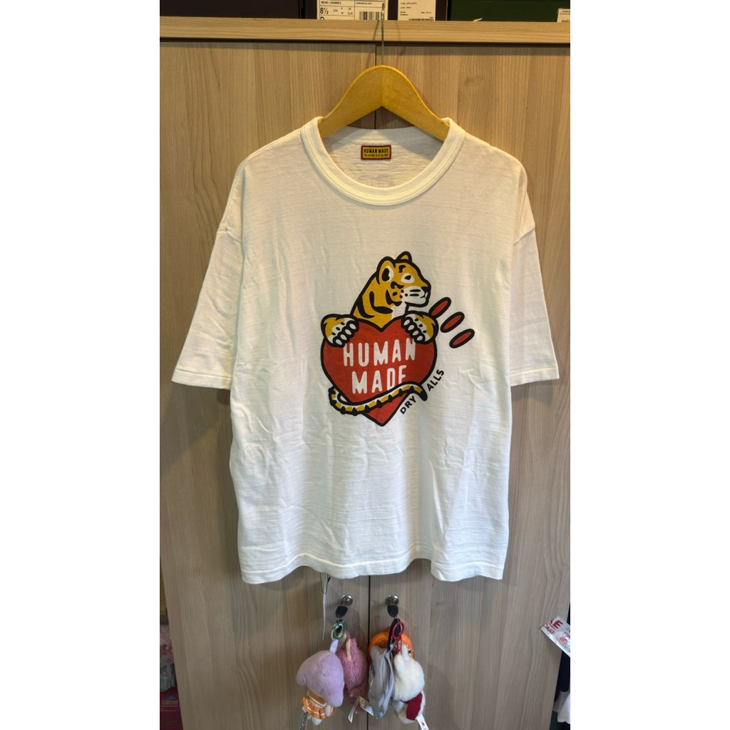 HUMAN MADE GRAPHIC TIGER TEE WHITE | T-SHIRT HUMAN MADE GRAPHIC LOVE TIGER TEE