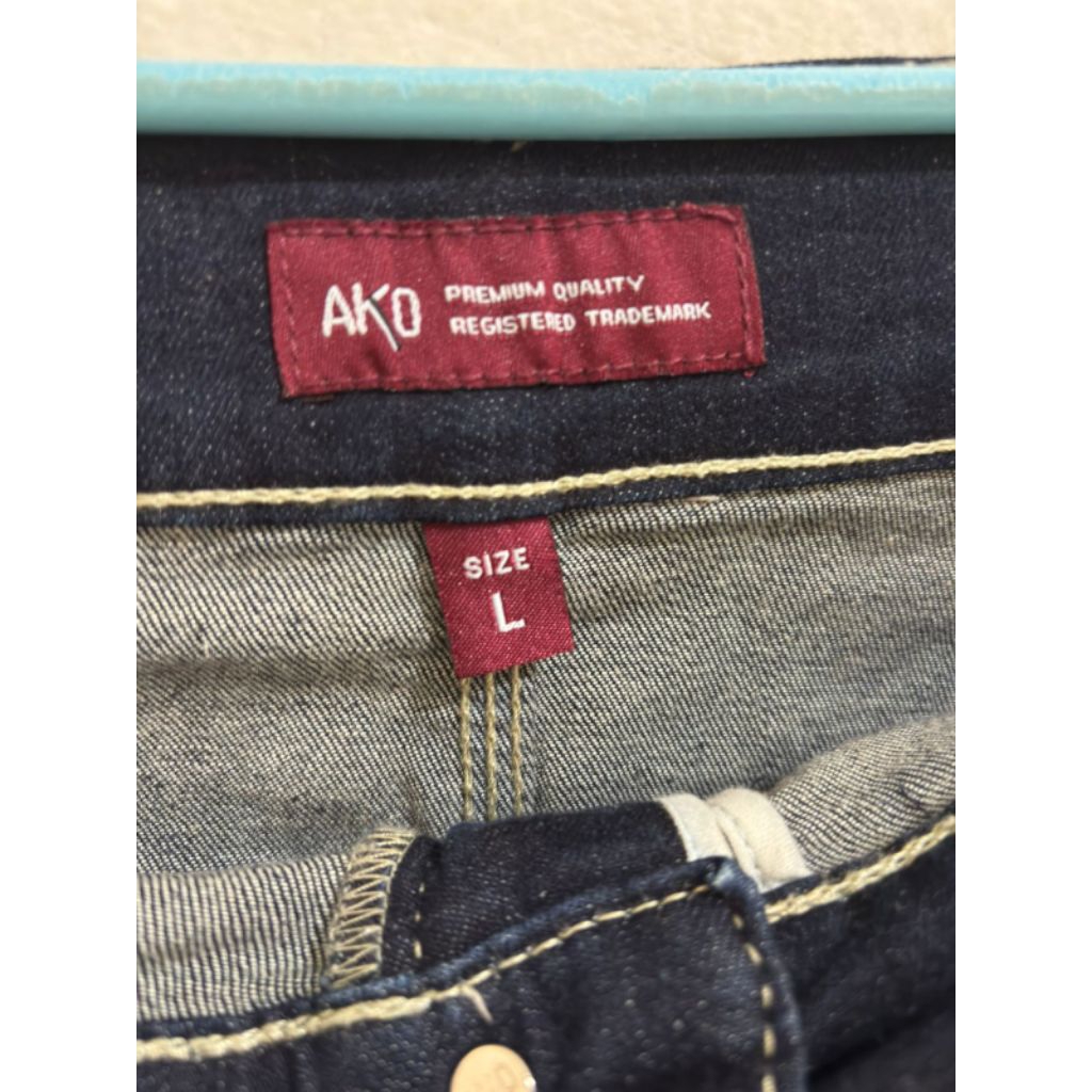 size L Preloved rok jeans second like new / preloved rok span jeans second / preloved ako jeans cewe