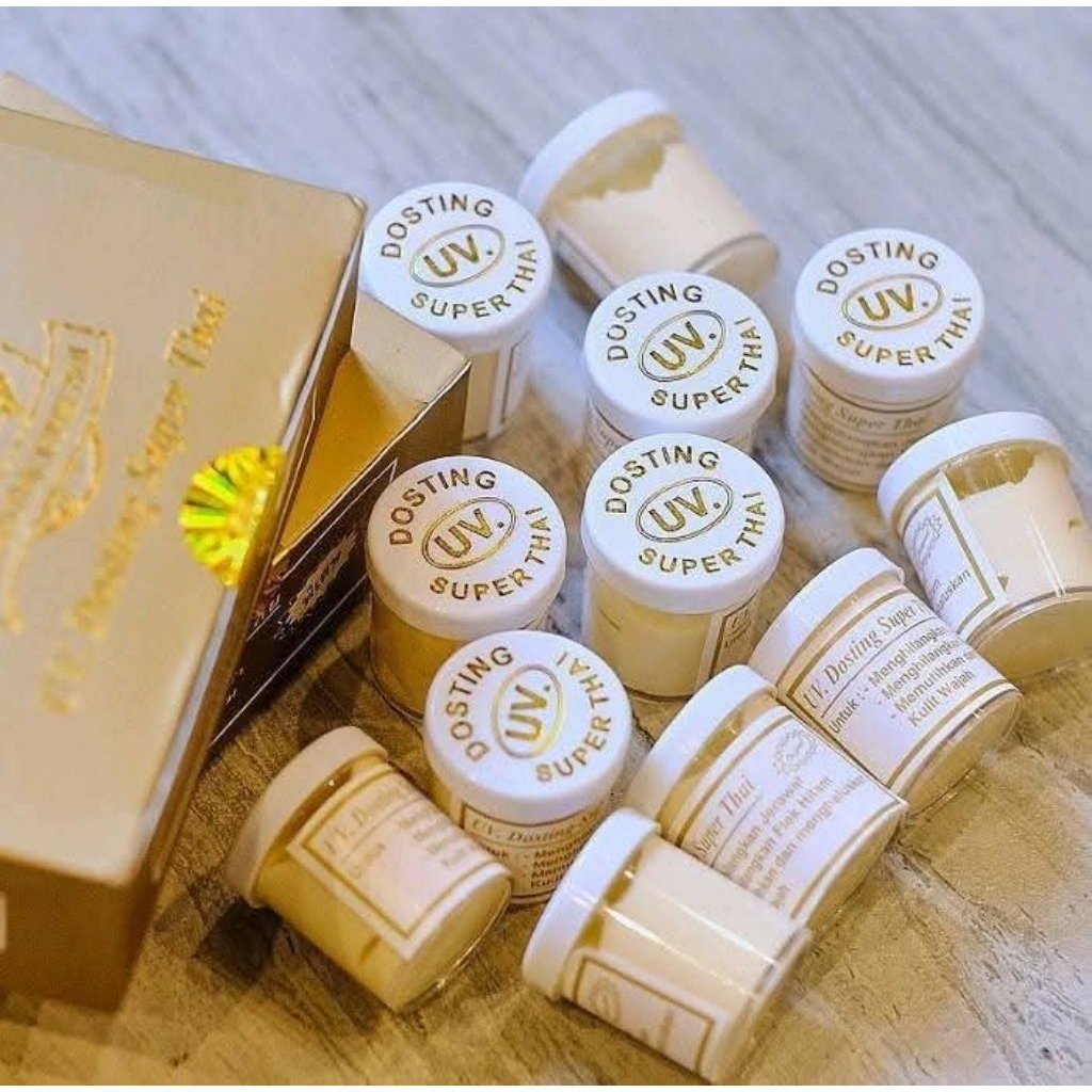Cream Wajah Dosting Super Thailand - Pemutih, Mencerahkan, dan Mengecilkan Pori