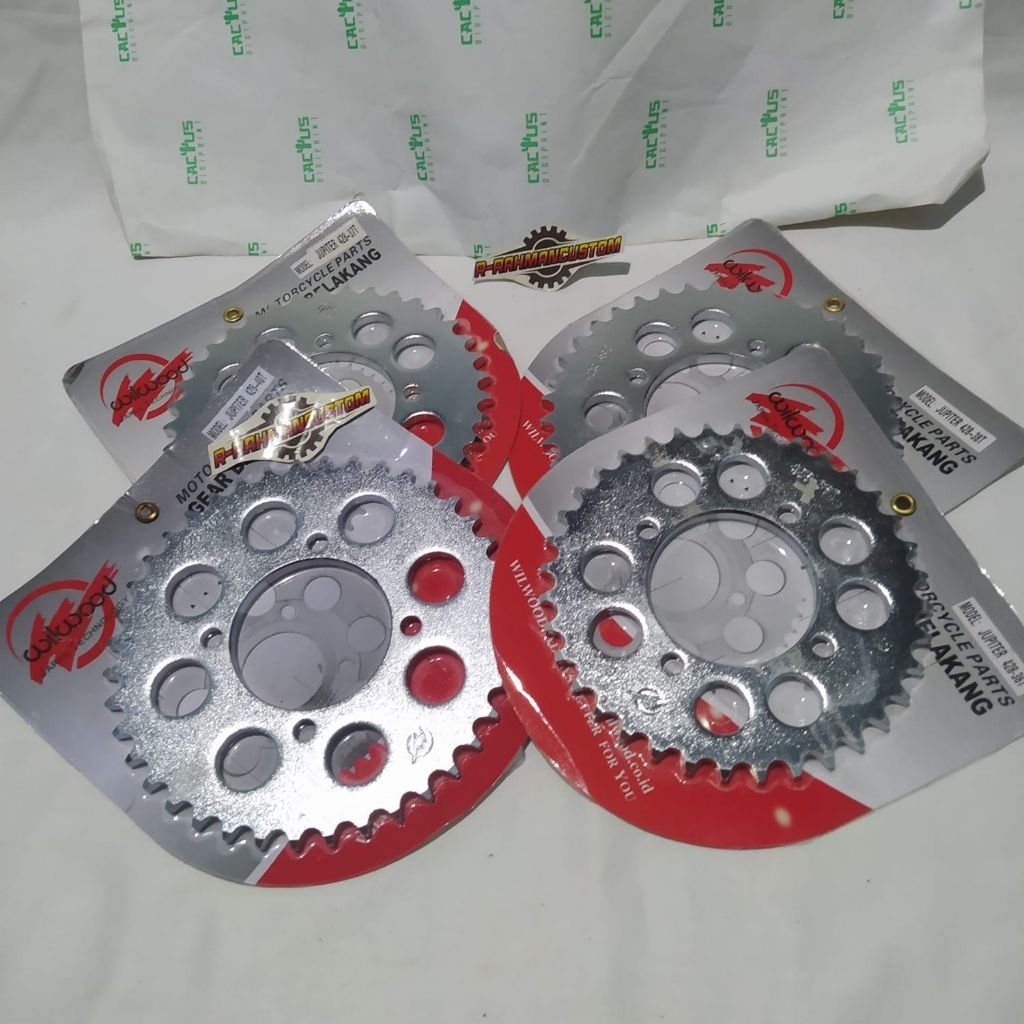 GER GIR GEAR BELAKANG 428 YAMAHA JUPITER Z VEGA MX FIZ R RXKING WILWOOD GER BELAKANG YAMAHA WILWOOD 