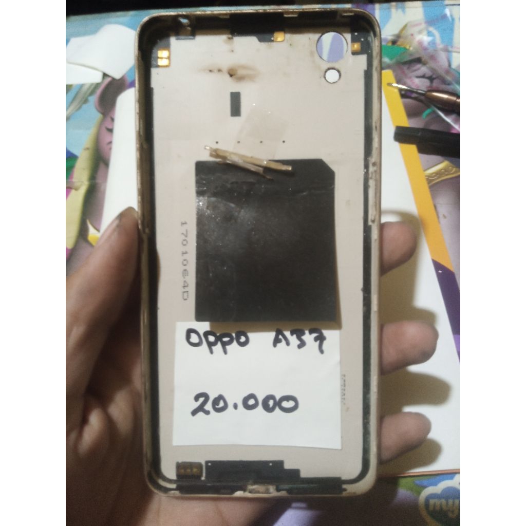 Backdoor Oppo A37 Original Cabutan
