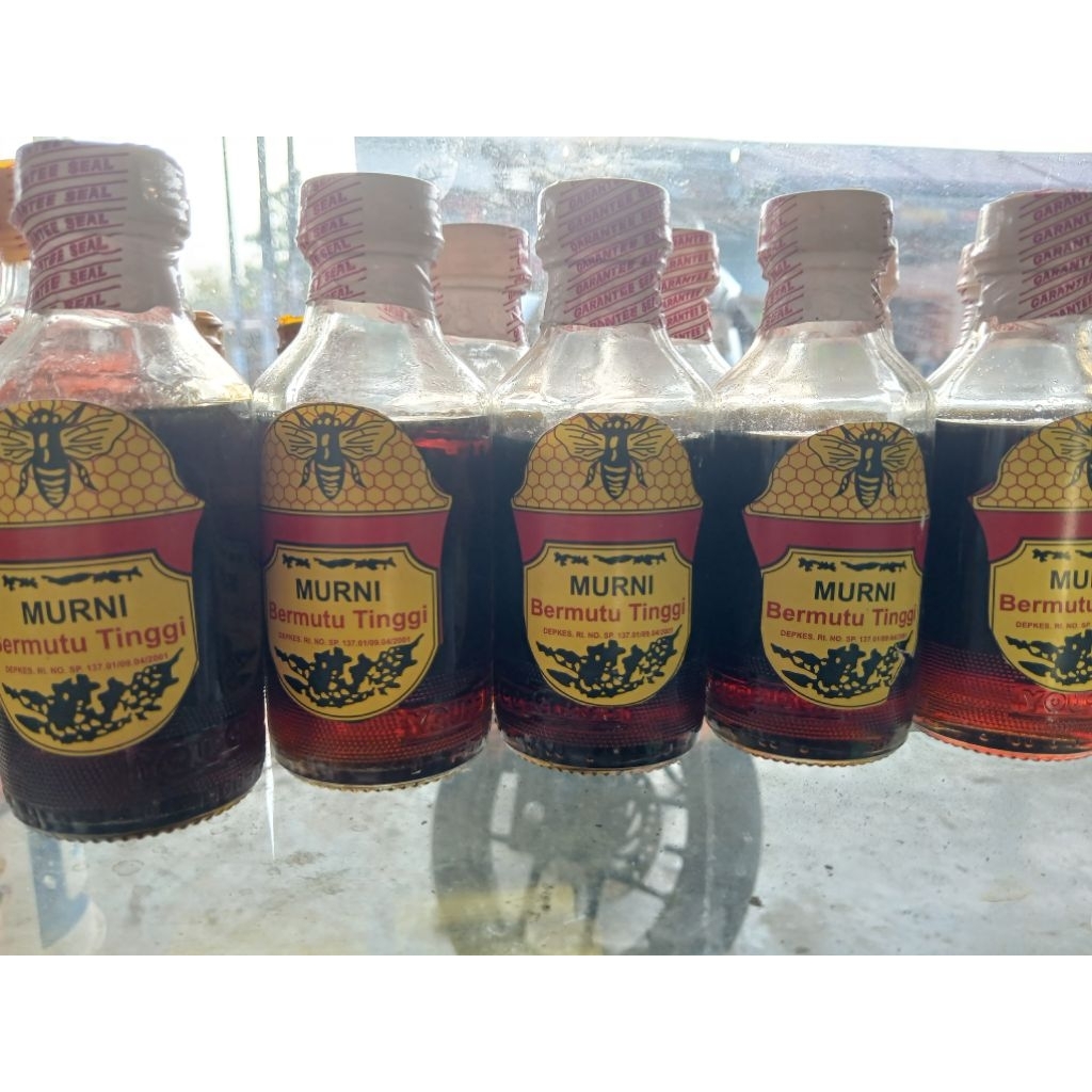madu murni enak cap tawo botol besar botol kecil
