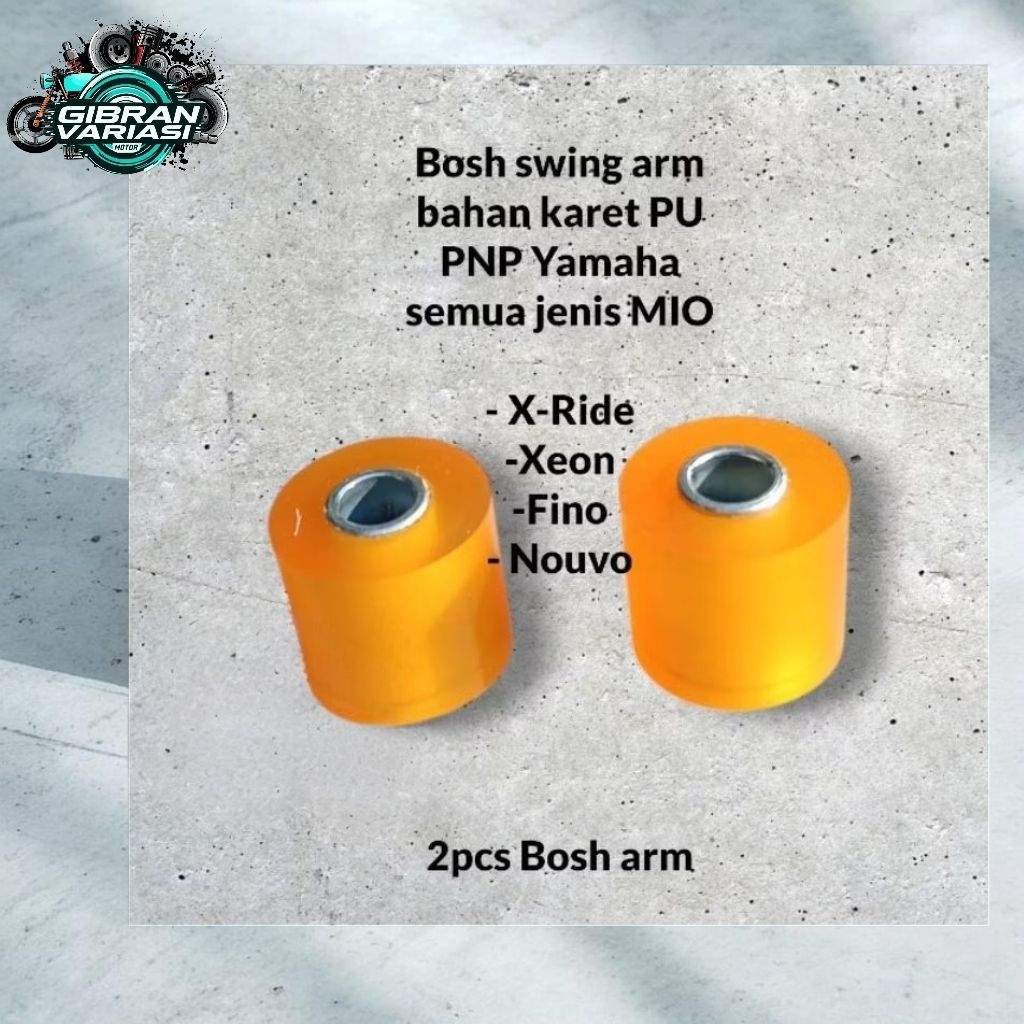 Bosh Arm Mounting Karet PU PNP Yamaha Mio, X Ride, Xeon, Fino, Nouvo