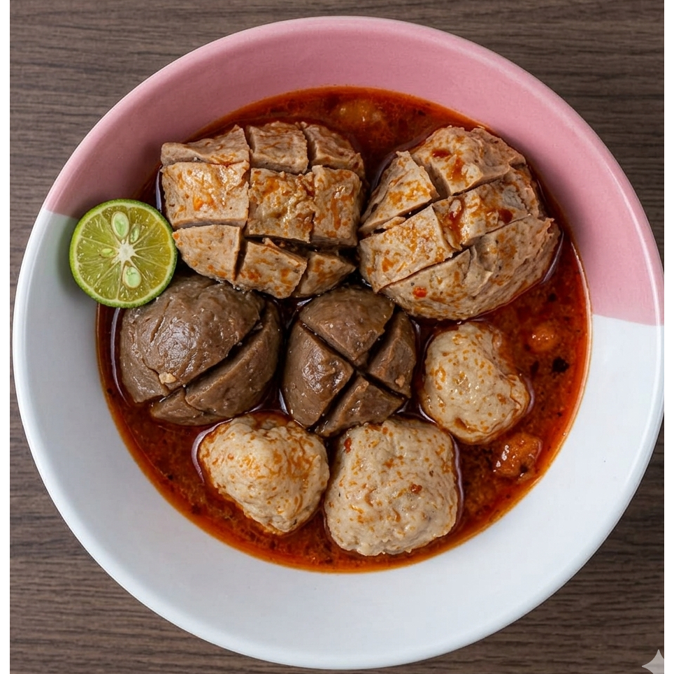 [CAMPUR] BASO/BAKSO IKAN/BASO IKAN SINAR BAHARI BANDUNG BUMBU LENGKAP