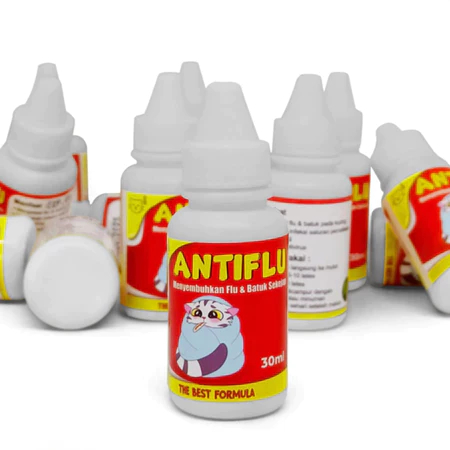 Pettallova Bat Kucing Anti Flu Batuk Pilek Antibiotik Kucing Kitten Anabul Atasi Bersin Sariawan