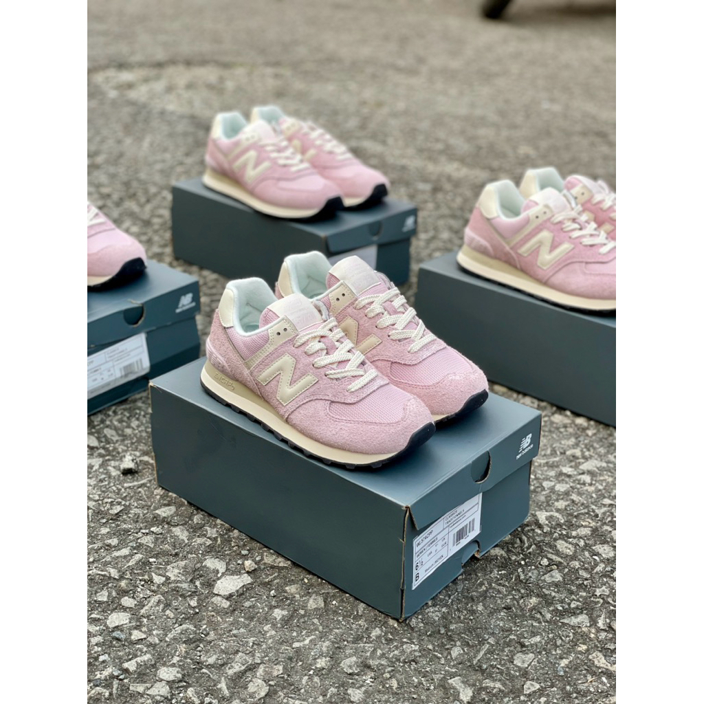 Sneakers new balance 574 classic rose sugar pink | wl574cpp original BNIB resmi
