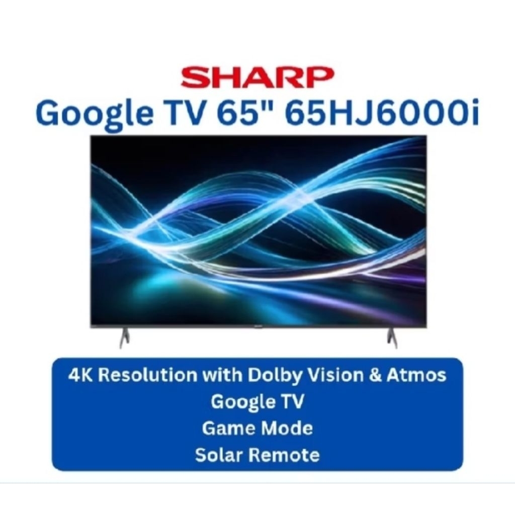 TV SHARP LED 65INCH 4T-C65HJ60001 Garansi Resmi