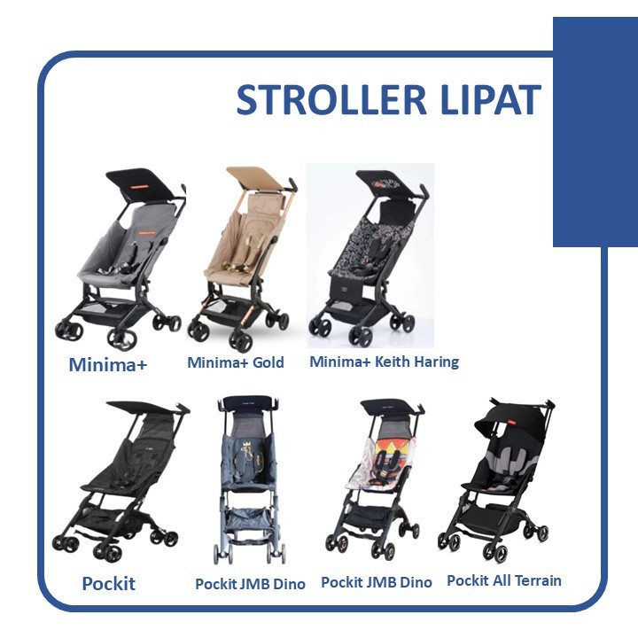 SEWA STROLLER COCOLATTE Minima+ / Pockit TERMURAH