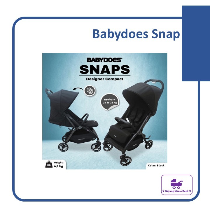 SEWA BABYDOES SNAP / SEWA BABYDOES SNAPS