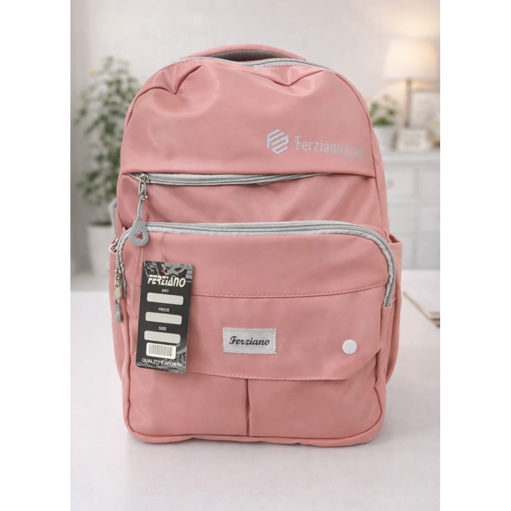 Tas Ransel Wanita Simple, Kekinian, Elegant