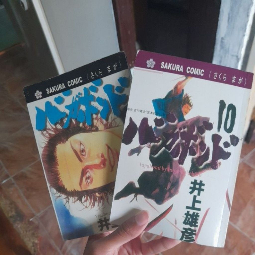 Komik vagabond set vol 8 & 10 (sakura komik)