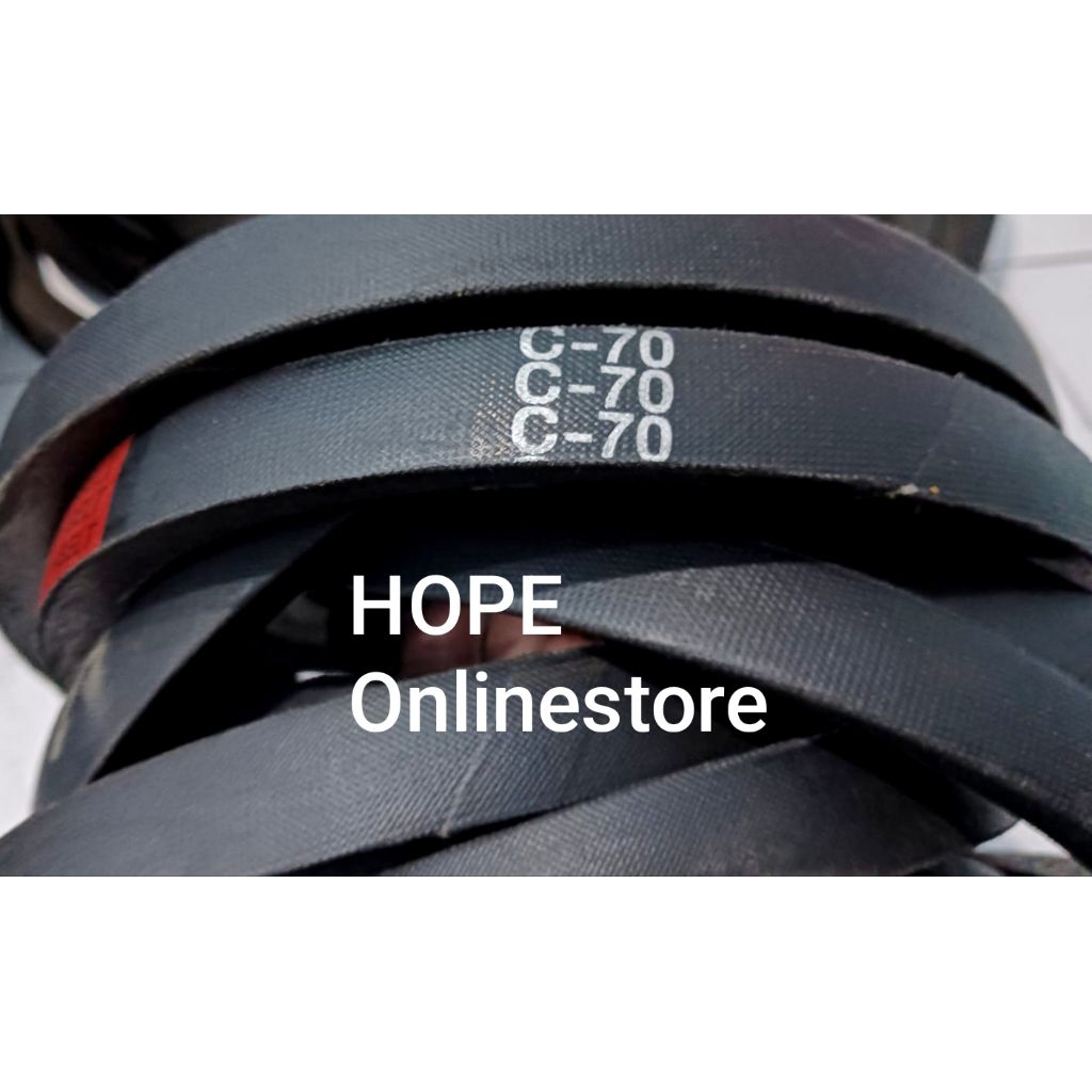 VBELT FANBELT TALI BAN KIPAS C70 C 70 C-70  ASB ASLI