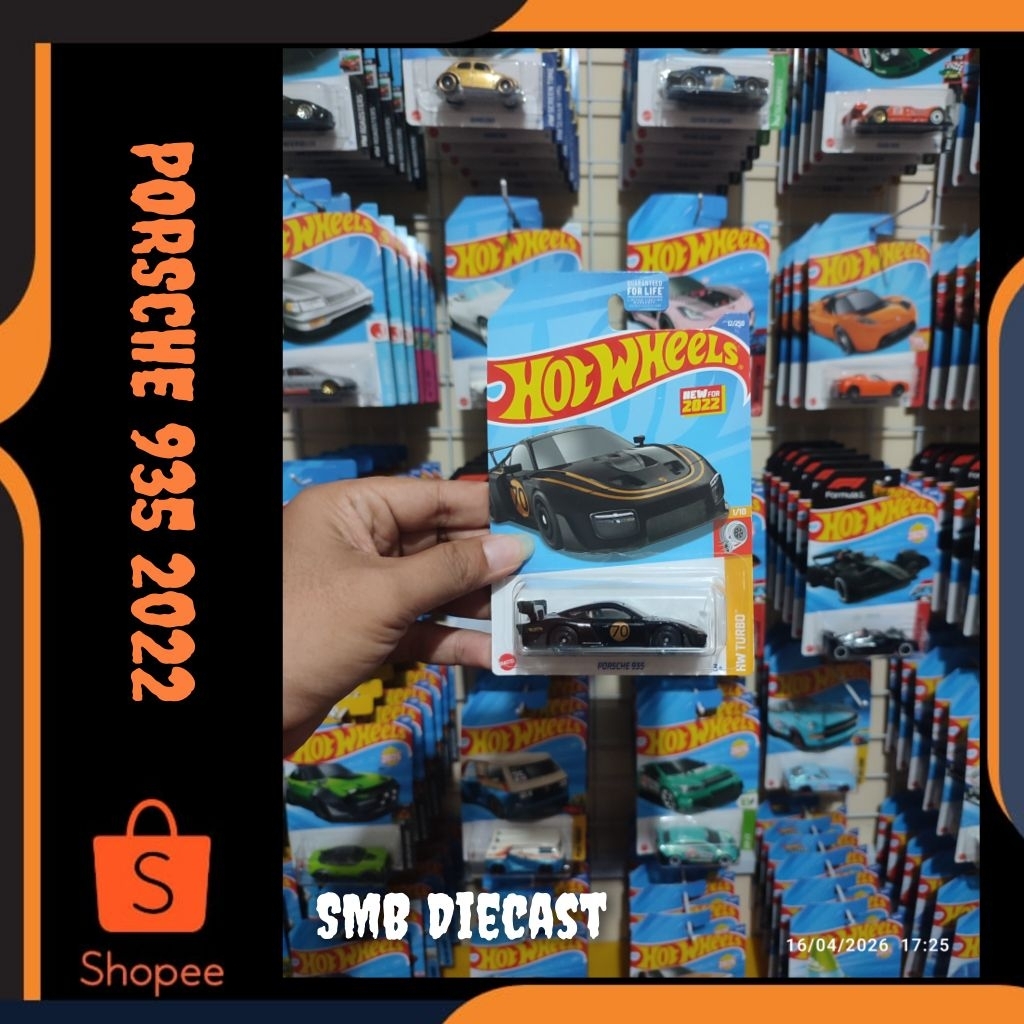 HOT WHEELS PORSCHE 935 HW TURBO 2022 US CARD