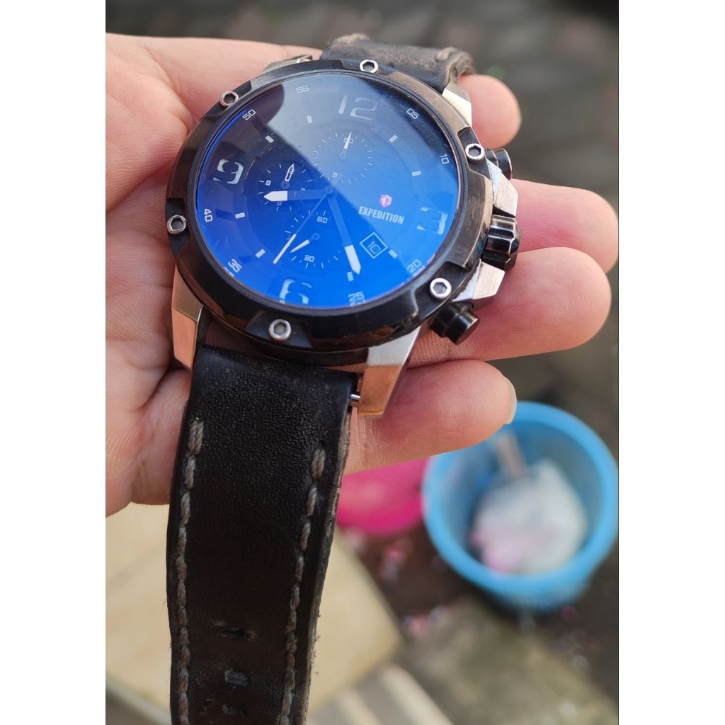 jam tangan original expedition second bekas preloved