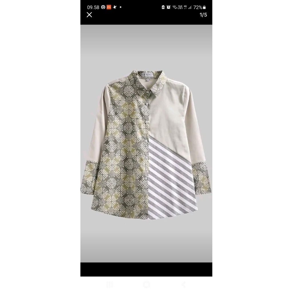 Batik Larosa .Size S PL