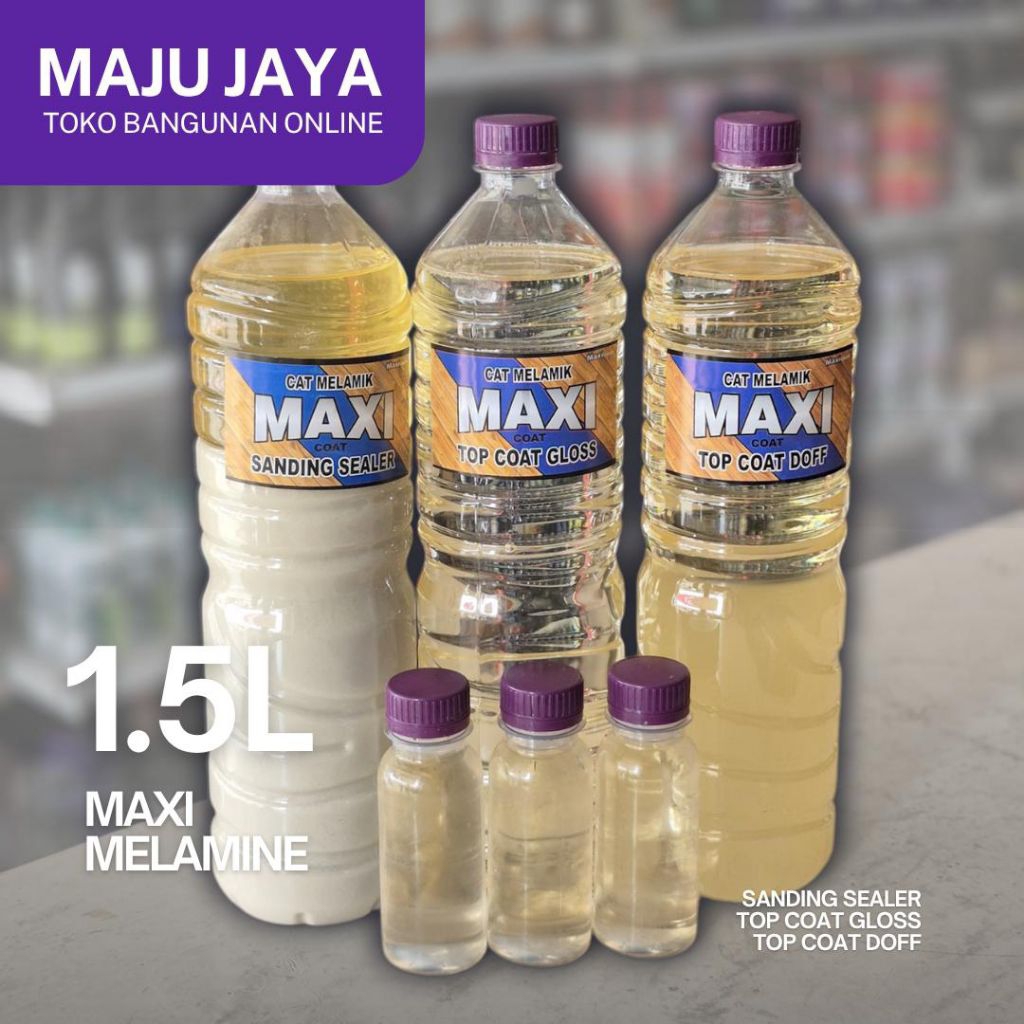 MAXI MELAMINE/MELAMIN SENDING/SENDING SEALER GLOSS/KILAP/DOFF/MET