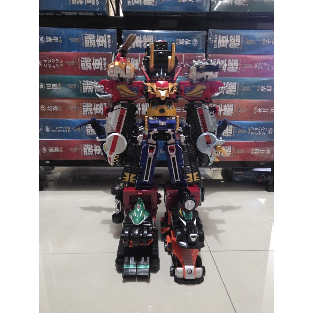 [ori] DX megazord RPM go onger engine oh G12 seiku oh gunbir oh kyoretsu oh RARE