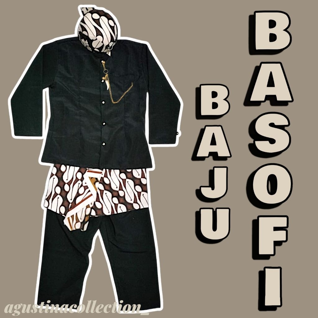 BAJU ADAT BASOFI/BAJU BASOFI LENGKAP/SETELAN BAJU ADAT BASOFI ANAK/DEWASA