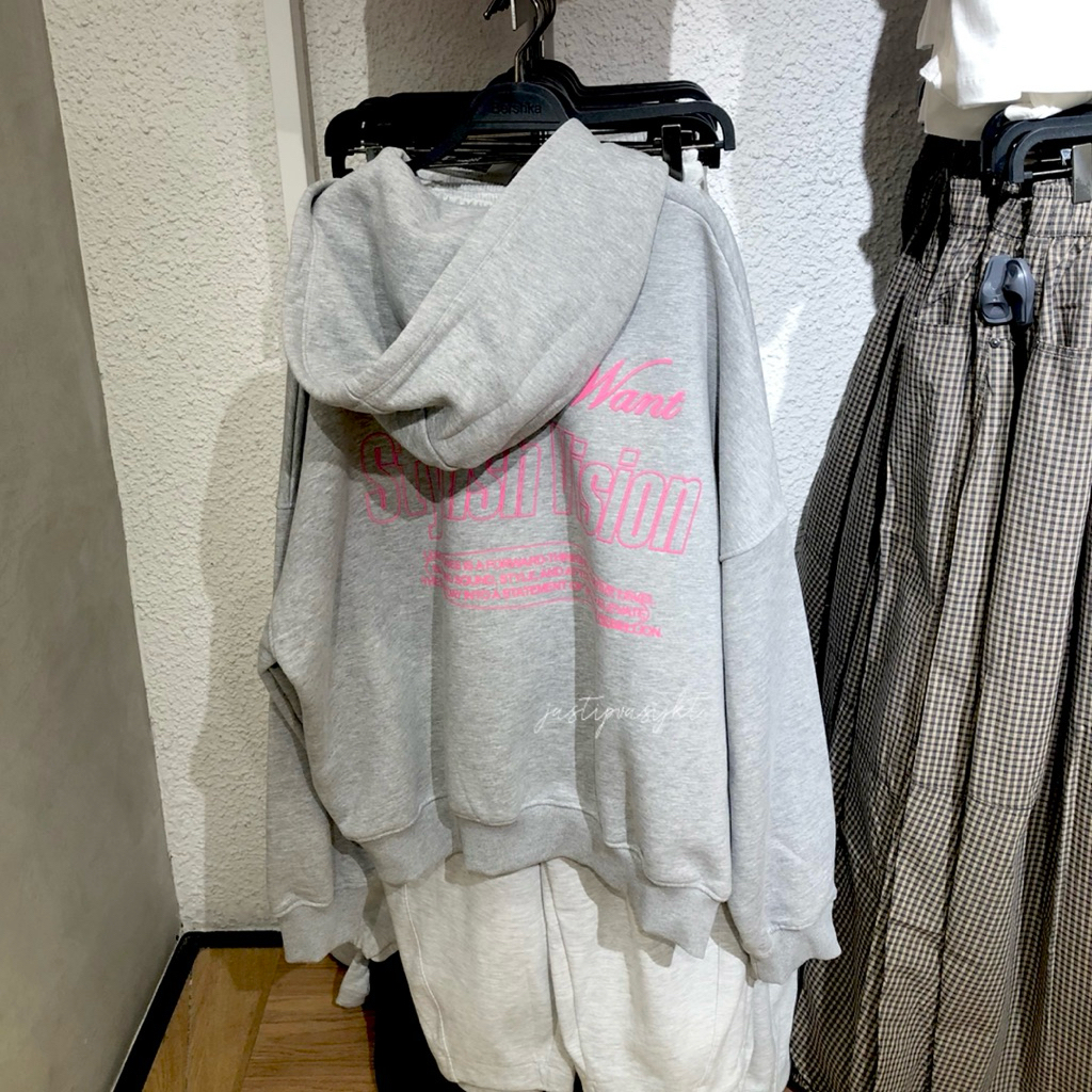 Jastip Bershka Hoodie Zipper