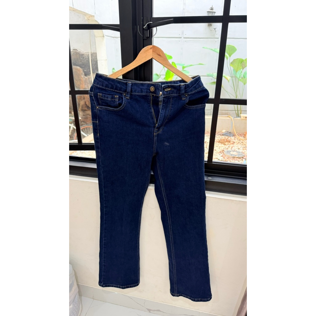 Padini Celana Blue Jeans Denim Flare Flared Pants