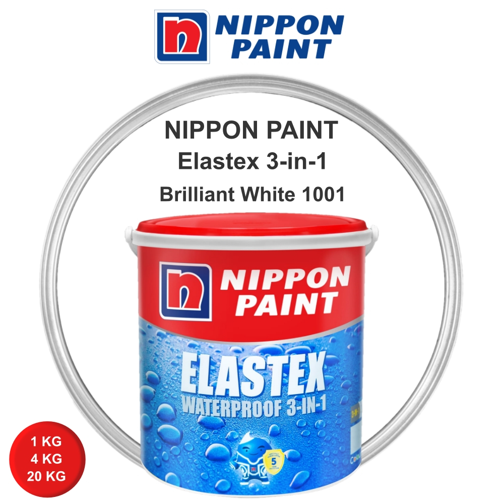NIPPON ELASTEX 3IN1 BRILLIANT WHITE - 20 KG