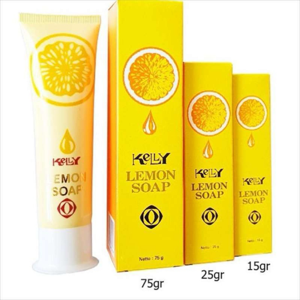 KELLY LEMON SOAP / Sabun Cuci Muka Kelly