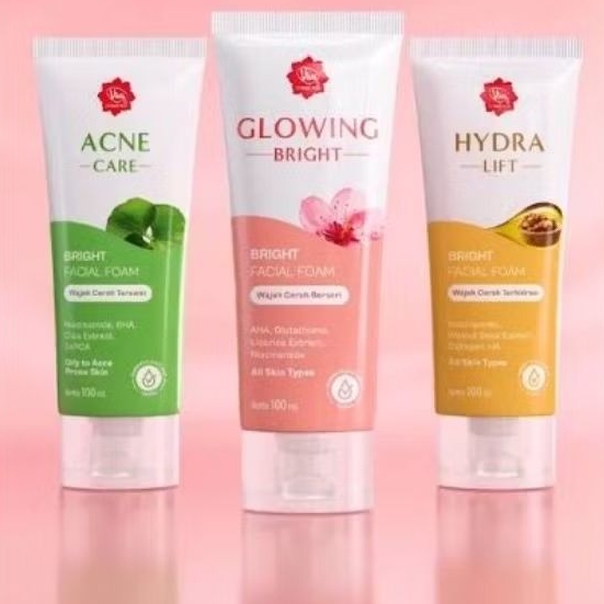 VIVA PEMBERSIH WAJAH FACIAL FOAM VIVA MENCERAH KAN WAJAH 100ML ORIGINAL BPOM