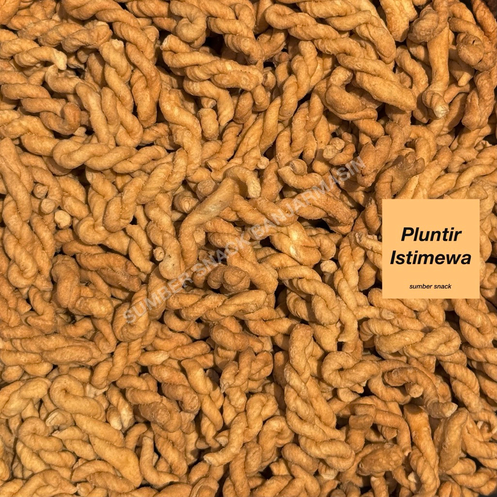 Pluntir Istimewa Manis Gurih Renyah (Jajanan Jadul Kiloan) (100g-500g)