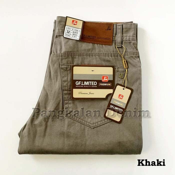 Celana Kanvas GF LIMITED Premium Standard - Celana Panjang Pria Kanvas GF LIMITED Premium